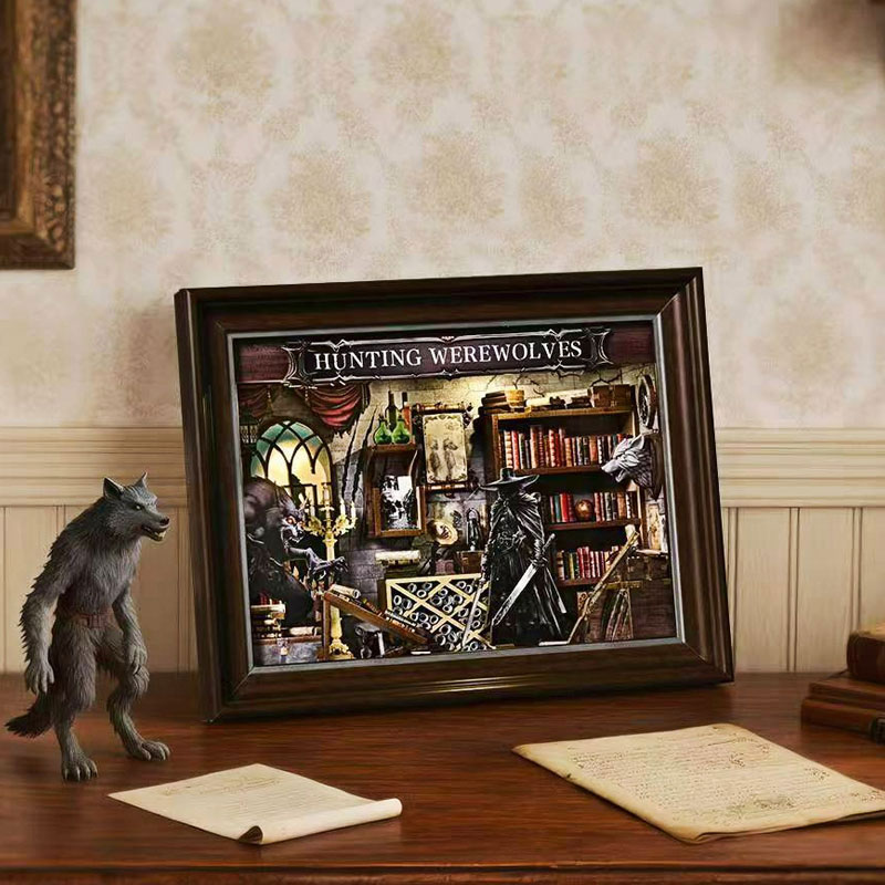 Kit fai-da-te per angolo lettu - Engraved Wood Frame recensione e prezzo